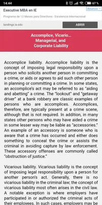 Criminal Law android App screenshot 0