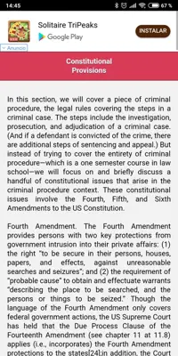 Criminal Law android App screenshot 3